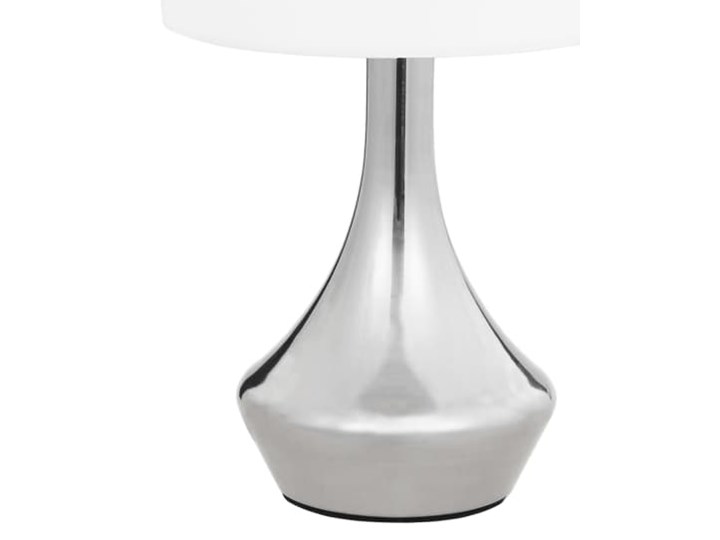 Dotykowa lampka nocna do sypialni 2 sztuki - EX145-Volma Wysokość 32 cm Lampa nocna Kolor Biały Kategoria Lampy stołowe