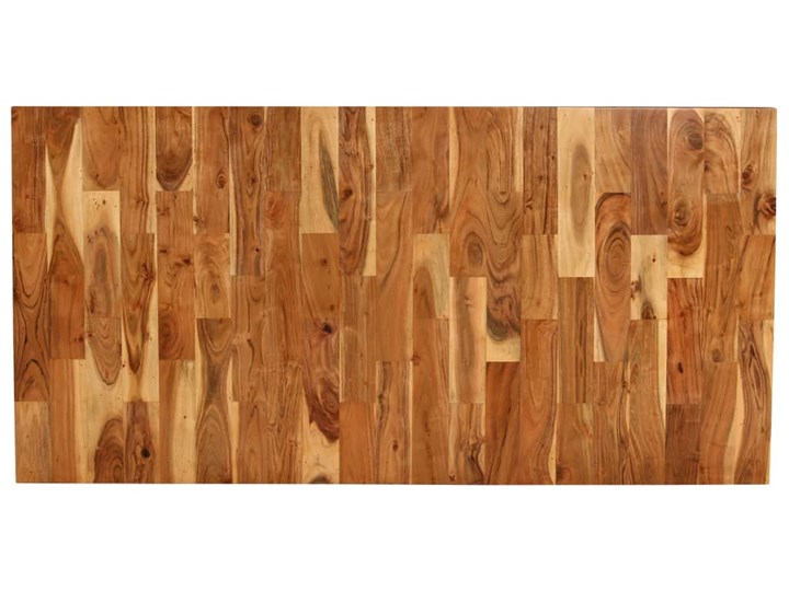 Brązowy stół z drewna akacjowego – Midian Szerokość 90 cm Długość 180 cm  Drewno Długość 90 cm  Wysokość 76 cm Pomieszczenie Stoły do salonu