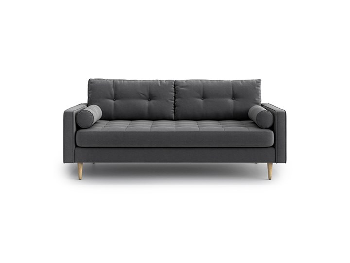 Sofa Esme II pikowana 3-osobowa, Stonehenge Amerykanka Pomieszczenie Salon