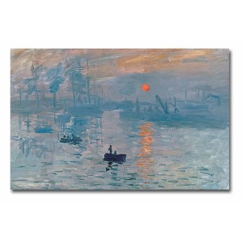 Reprodukcja obrazu na płótnie Claude Monet Sunrise, 70x45 cm