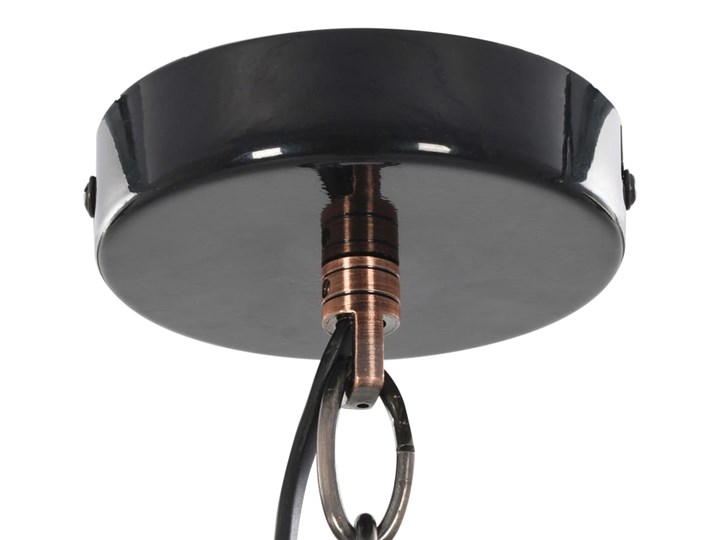 Czarna lampa wisząca w stylu loftowym 2 sztuki - EX156-Nilos Styl Nowoczesny Lampa z kloszem Metal Styl Industrialny