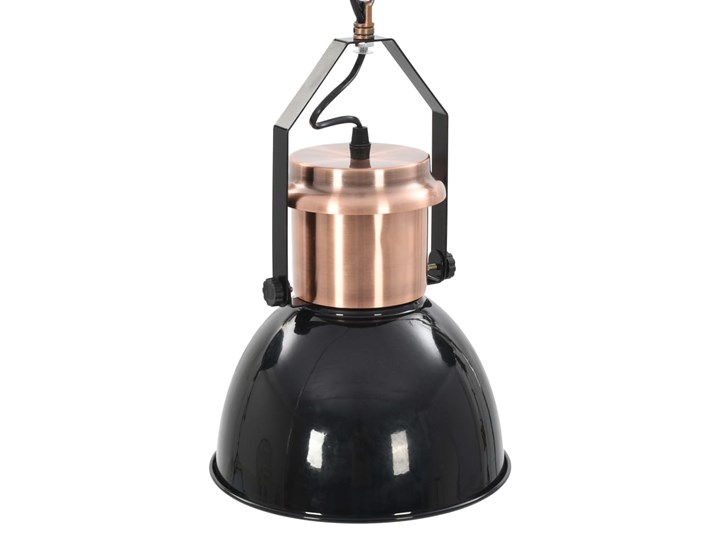 Czarna lampa wisząca w stylu loftowym 2 sztuki - EX156-Nilos Lampa z kloszem Metal Styl Industrialny