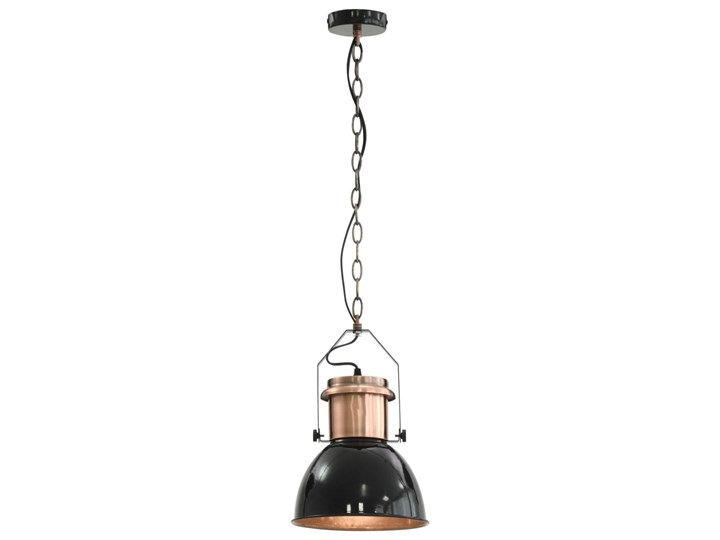 Czarna lampa wisząca w stylu loftowym 2 sztuki - EX156-Nilos Metal Lampa z kloszem Kategoria Lampy wiszące