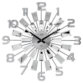 Zegar ścienny JVD HT100.3 z lusterkami, średnica 49 cm