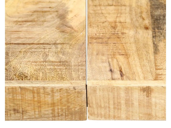 Industrialny stół z drewna 80x160 – Veriz 3X Szerokość 80 cm Wysokość 75 cm Długość 80 cm  Długość 160 cm  Drewno Kolor Brązowy
