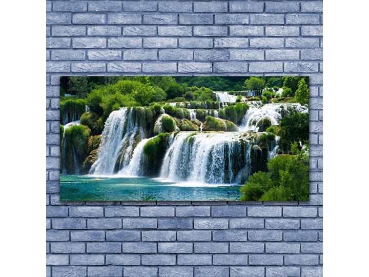 Obraz na Płótnie Wodospad Natura Wymiary 50x100 cm