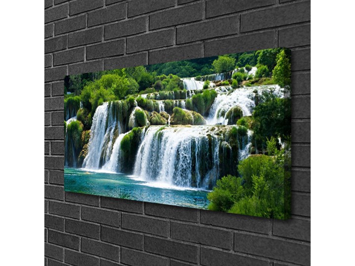 Obraz na Płótnie Wodospad Natura Kategoria Obrazy Wymiary 70x140 cm