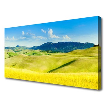 Obraz Canvas Wieś Góry Krajobraz
