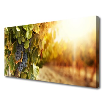 Obraz Canvas Winogrona Liście Kuchnia