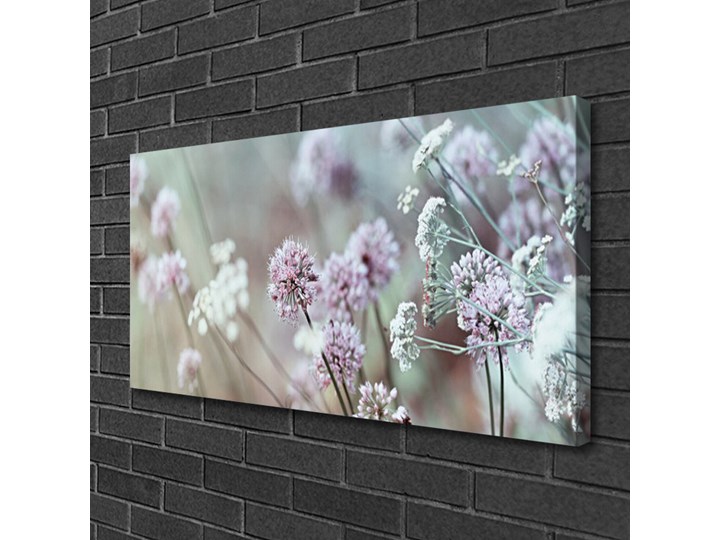 Obraz Canvas Kwiaty Polne Łąka Natura Wymiary 50x125 cm Wykonanie