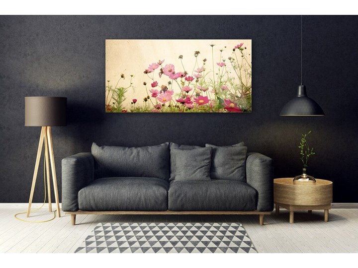 Obraz Szklany Kwiaty Roślina Natura Wymiary 50x100 cm Wymiary 50x125 cm