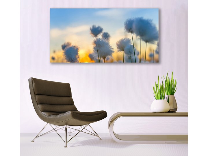 Obraz Szklany Kwiaty Roślina Natura Wymiary 50x100 cm Wymiary 50x125 cm