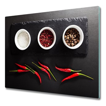 Deska kuchenna Przyprawy i chilli