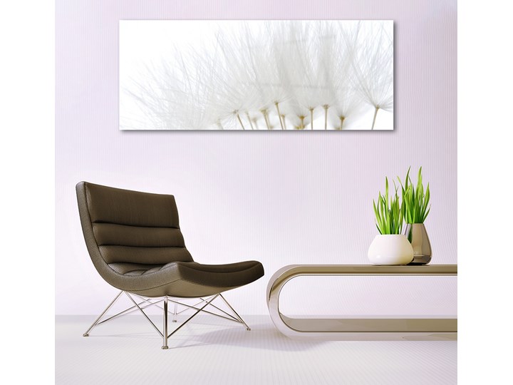 Obraz Akrylowy Kwiaty Na Ścianę Wymiary 60x120 cm Pomieszczenie Salon