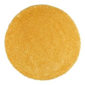 Żółty dywan Universal Aqua Liso, ø 80 cm
