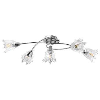 Lampa sufitowa z kloszami w formie kwiatów - EX214-Vessa