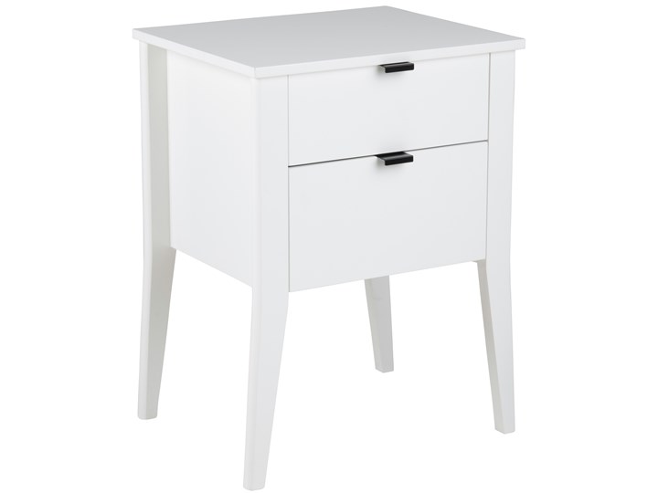 Szafka nocna Gallion 48x65 cm biała Płyta MDF Płyta laminowana Pomieszczenie Sypialnia Kategoria Szafki i regały