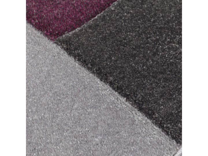 Szaro-fioletowy dywan Flair Rugs Cosmos, 80x150 cm Dywany Prostokątny Syntetyk Wzór Geometryczny Juta Pomieszczenie Pokój przedszkolaka