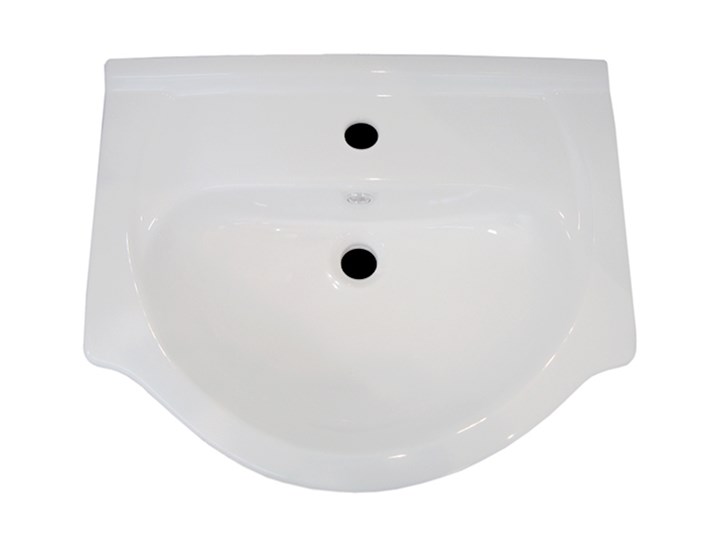 Umywalka ceramiczna SLIM / NICO SL6 Szerokość 56 cm Ceramika Kategoria Umywalki
