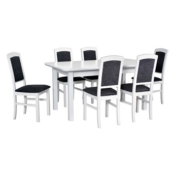 Stół WENUS 2S + krzesła NILO 4(6szt.) - zestaw DX24.