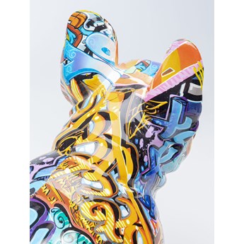 Figurka dekoracyjna Bully Bulldog 50x40 cm kolorowa