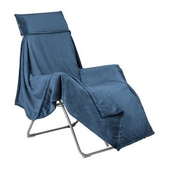 Narzuta Flocon Lafuma ze zintegrowanym zagłówkiem Dark Blue LFM2937 9283
