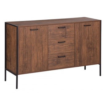 Komoda ciemne drewno TIFTON kod: 4251682225342