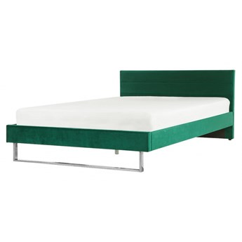 Łóżko welurowe 180 x 200 cm zielone BELLOU kod: 4251682246040