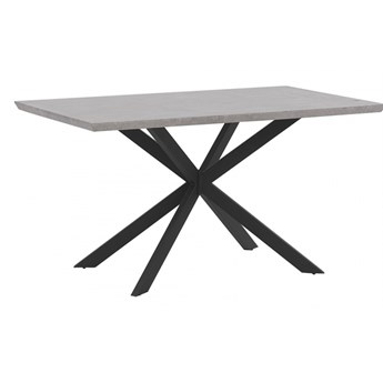 Stół do jadalni 140 x 80 cm efekt betonu SPECTRA kod: 4251682249935