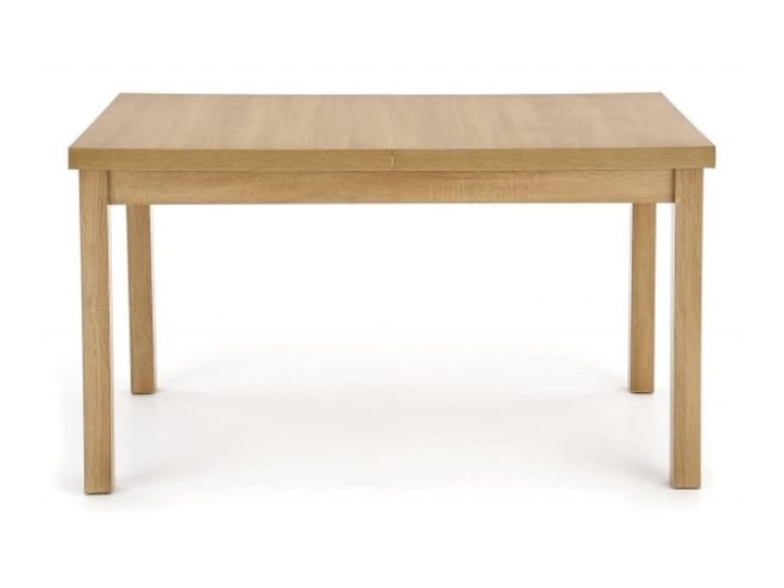 Duży stół do jadalni, rozkładany z wkładkami, dąb riviera Długość 140 cm Szerokość 80 cm Długość 220 cm Długość 80 cm Drewno Wysokość 80 cm Wysokość 76 cm Płyta MDF Styl Nowoczesny
