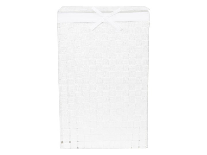 Biały kosz na pranie z pokrywką Compactor Laundry Basket Linen, wys. 60 cm Kategoria