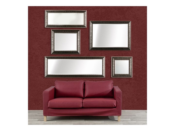 Lustro Milan 44x105cm, 44 × 105 cm Ścienne Lustro z ramą Prostokątne Pomieszczenie Sypialnia