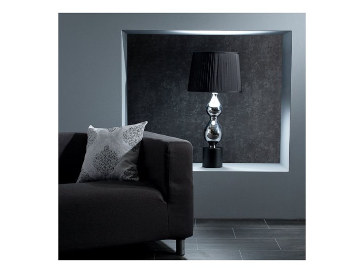 Lampa stołowa Sachico ceramiczna 85cm, 85 cm Lampa z abażurem Kategoria Lampy stołowe Lampa z kloszem Styl Nowoczesny
