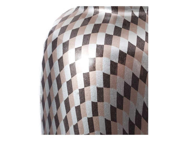 Lampa stołowa Maiko ceramiczna 71cm, 71 cm Lampa z kloszem Kolor Srebrny