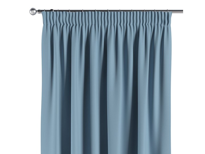 Zasłona zaciemniająca na taśmie 1 szt., niebieski, 1szt 140 × 260 cm, Blackout - zaciemniające Poliester Mocowanie Szelki 140x260 cm Pomieszczenie Sypialnia