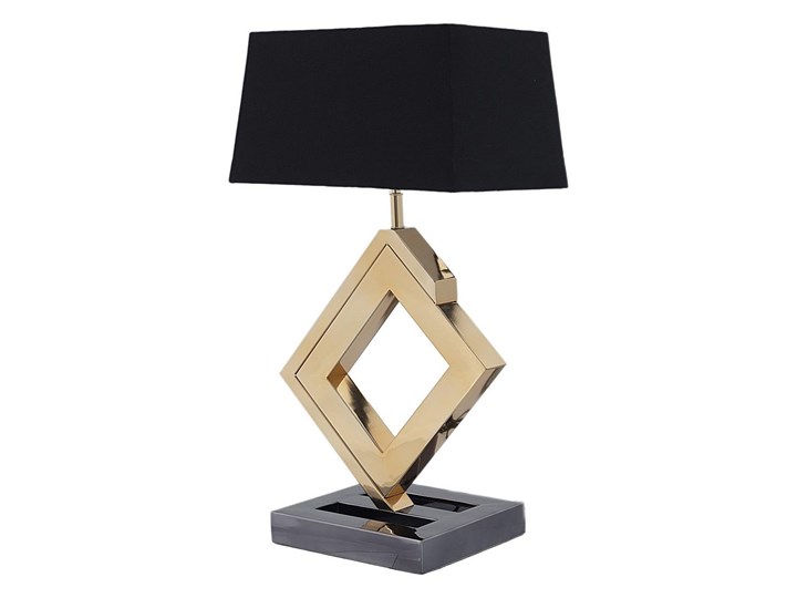 Lampa stołowa Murray Gold, 44 x 29 x 79 cm Lampa z abażurem Kategoria Lampy stołowe Lampa z kloszem Styl Nowoczesny