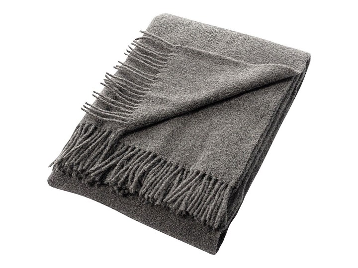 Pled Zelandia 140x200cm melange grey, 140 x 200 cm 130x180 cm Wełna 140x200 cm Pomieszczenie Sypialnia