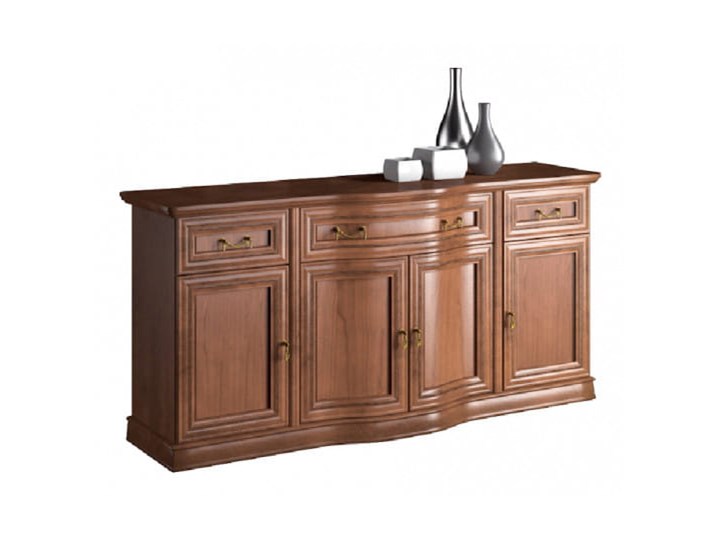 Komoda z serii RUPERT model 4D-3SZ Płyta MDF Drewno Kategoria Komody Kolor Brązowy
