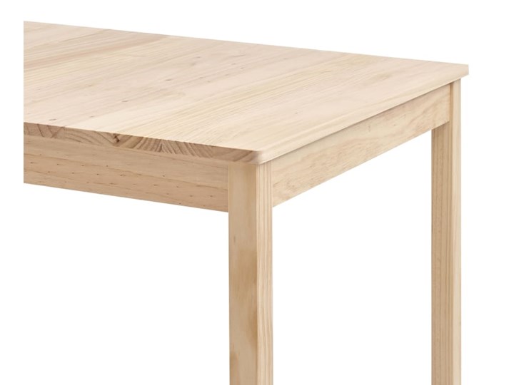 Naturalny stół sosnowy – Elmor 2X Długość 70 cm Wysokość 73 cm Szerokość 70 cm Długość 140 cm Sosna Pomieszczenie Stoły do jadalni