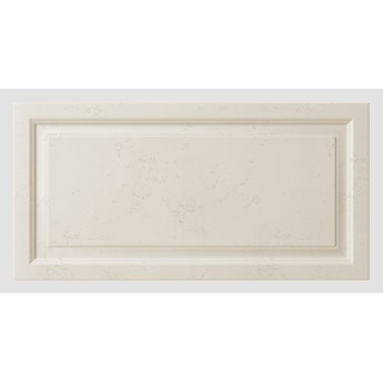 120x60x3 cm VT - PB33a (KS kość słoniowa) Rama - panel dekor 3D beton architektoniczny
