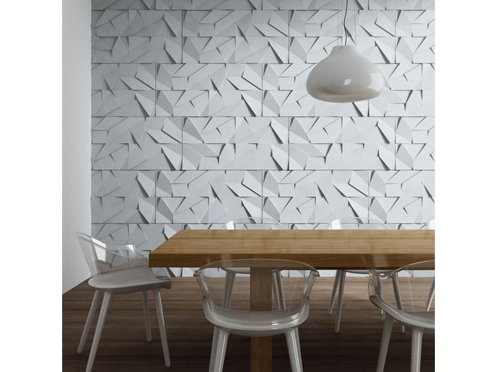 60x60x3,8 cm VT - PB06 (B8 antracyt) ORIGAMI - panel dekor 3D beton architektoniczny Kategoria Panele 3D Kolor Szary