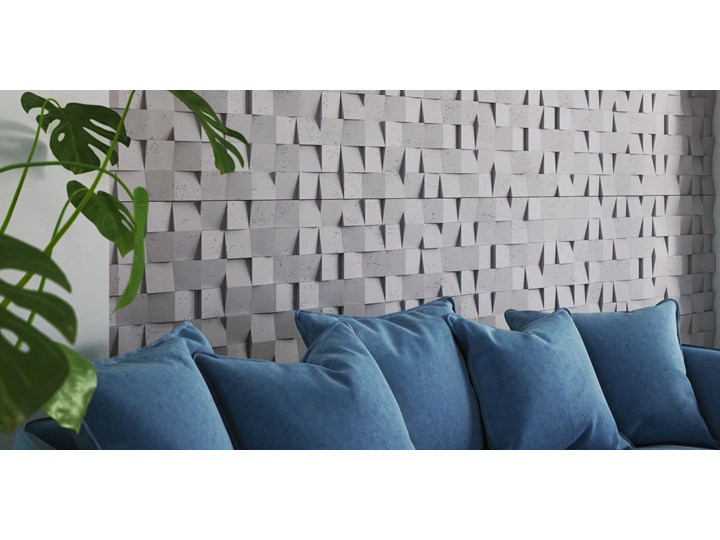 60x60x3 cm VT - PB15 (B8 antracyt) COCO - panel dekor 3D beton architektoniczny Kategoria Panele 3D Kolor Szary