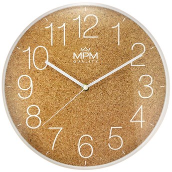 Zegar ścienny MPM E01.4046.0052 korek