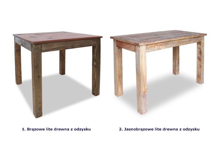 Jasnobrązowy stolik kawowy vintage – Afilia 3X Kolor Beżowy Długość 120 cm Wysokość 77 cm Drewno Długość 60 cm Szerokość 60 cm Rozkładanie