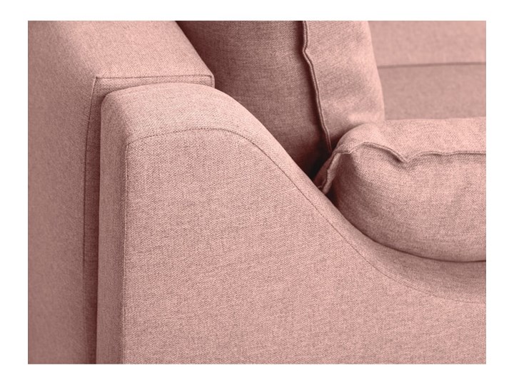 Różowa rozkładana sofa ze schowkiem Mazzini Sofas Ancolie, 215 cm Pomieszczenie Salon