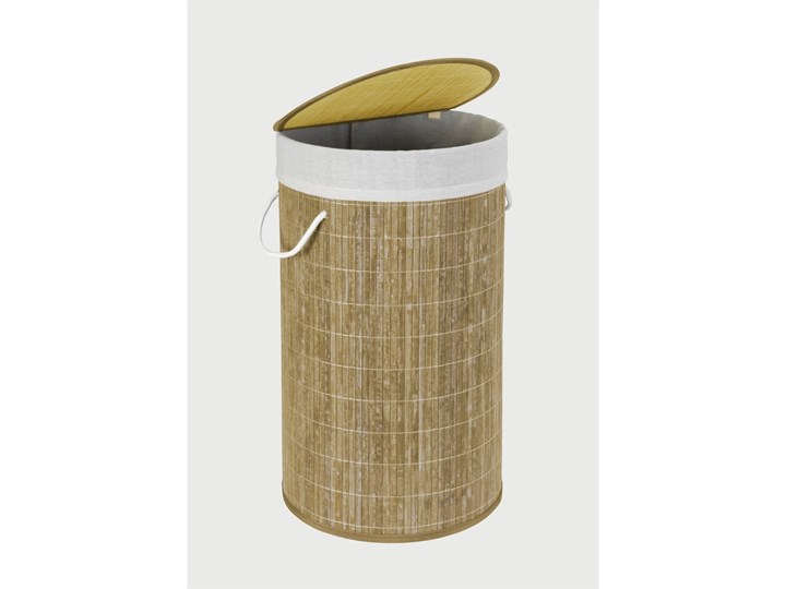 Bambusowy kosz na pranie Wenko Biana, 55 l Drewno Kategoria Kolor Brązowy