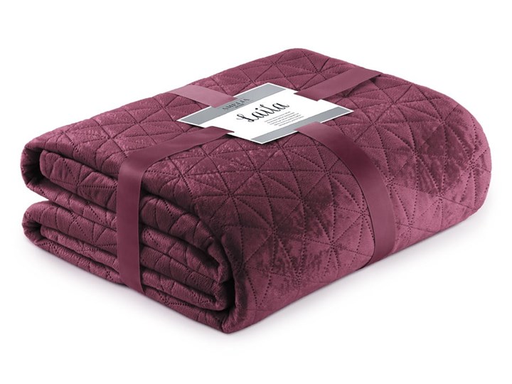 Niebieska narzuta AmeliaHome Laila Royal, 260x240 cm 240x260 cm Poliester Pomieszczenie Sypialnia Kolor