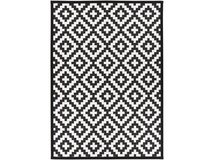 Czarno-biały dywan dwustronny Narma Viki, 70x140 cm Prostokątny Poliester Dywany Bawełna Pomieszczenie Przedpokój