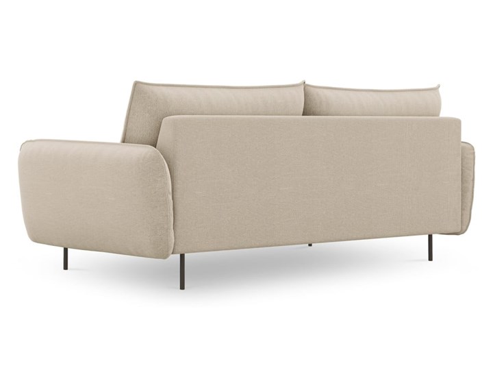Beżowa sofa Cosmopolitan Design Vienna, 230 cm Boki Z bokami Stała konstrukcja Głębokość 92 cm Pomieszczenie Salon