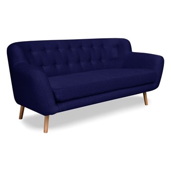 Granatowa sofa Cosmopolitan design London, 192 cm